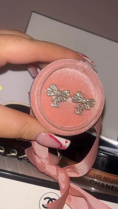 Chloe Bow Earrings