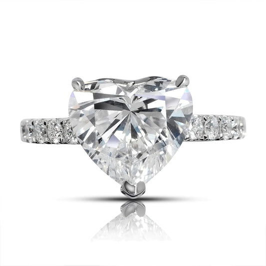Heart Crystal Ring